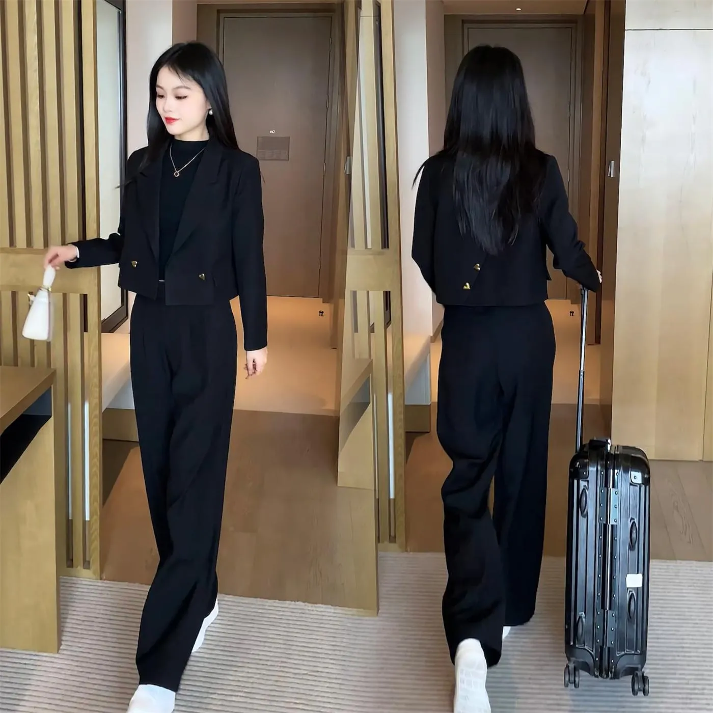🔥50% OFF! Women's fashionable two-piece suit! 👚
