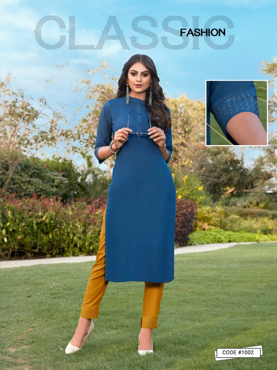 Banwery Presents Taj Rayon Daily Wear Kurtis Collection