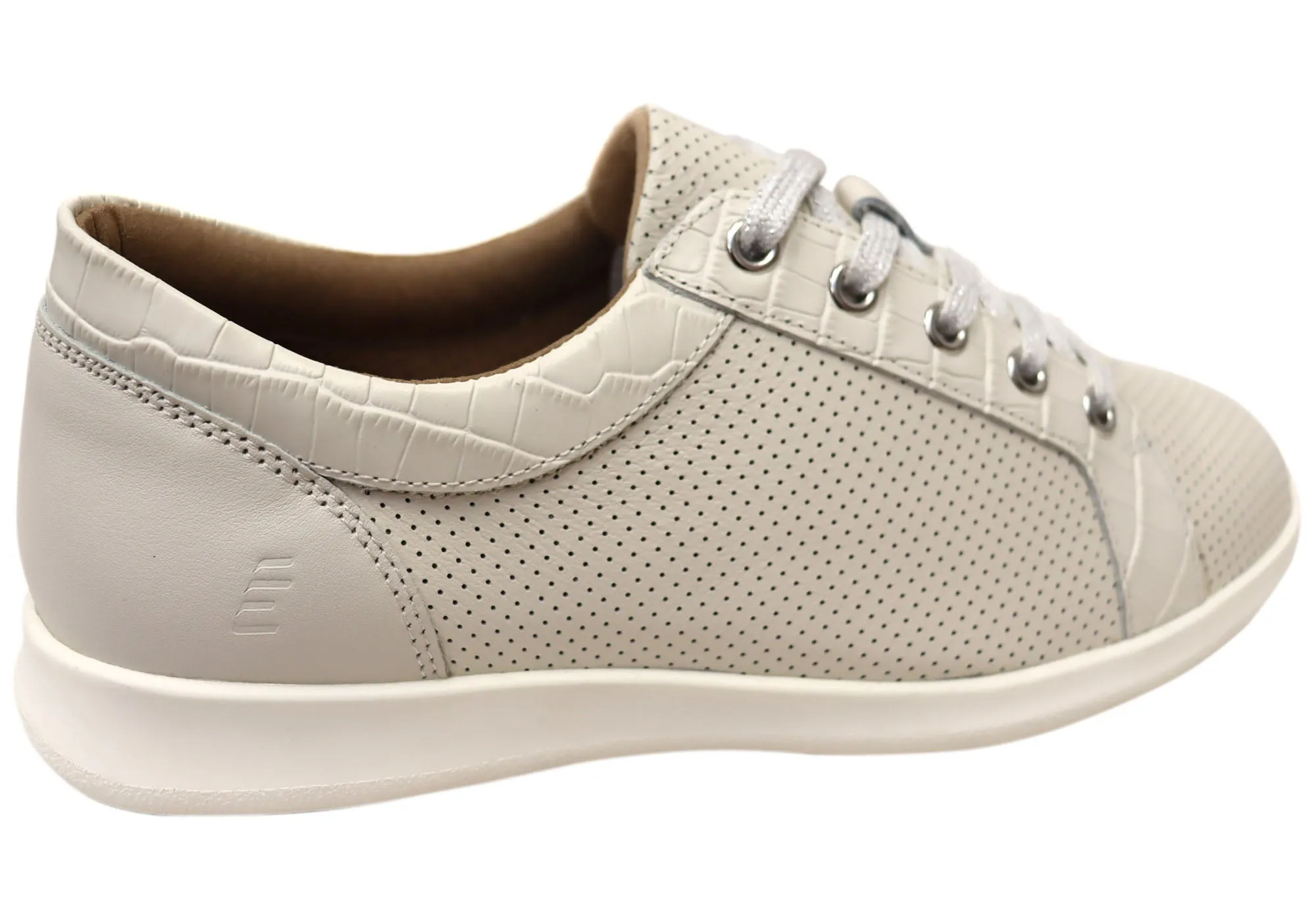 Homyped Carrie Lace Womens Comfortable Leather Casual Shoes