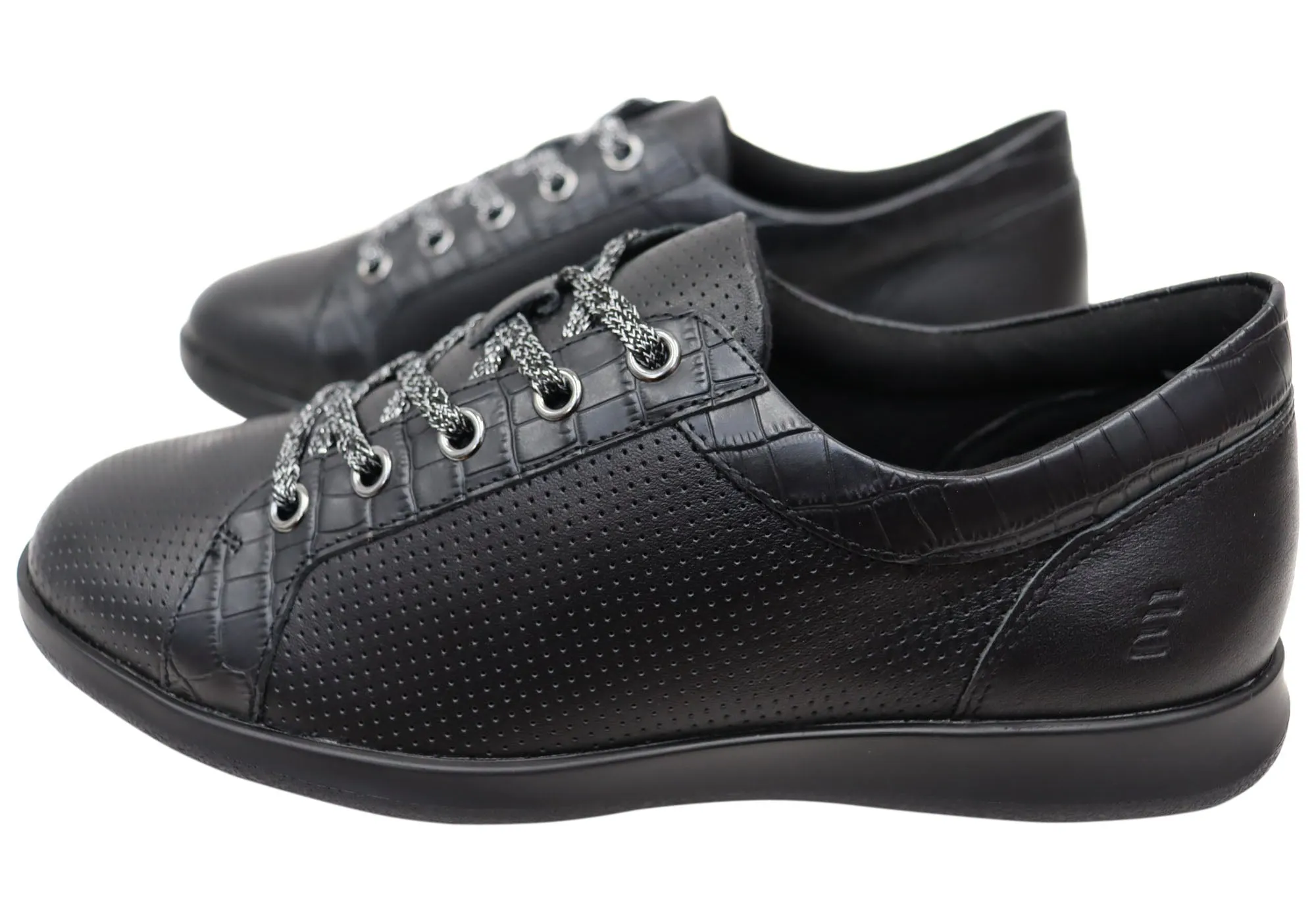 Homyped Carrie Lace Womens Comfortable Leather Casual Shoes