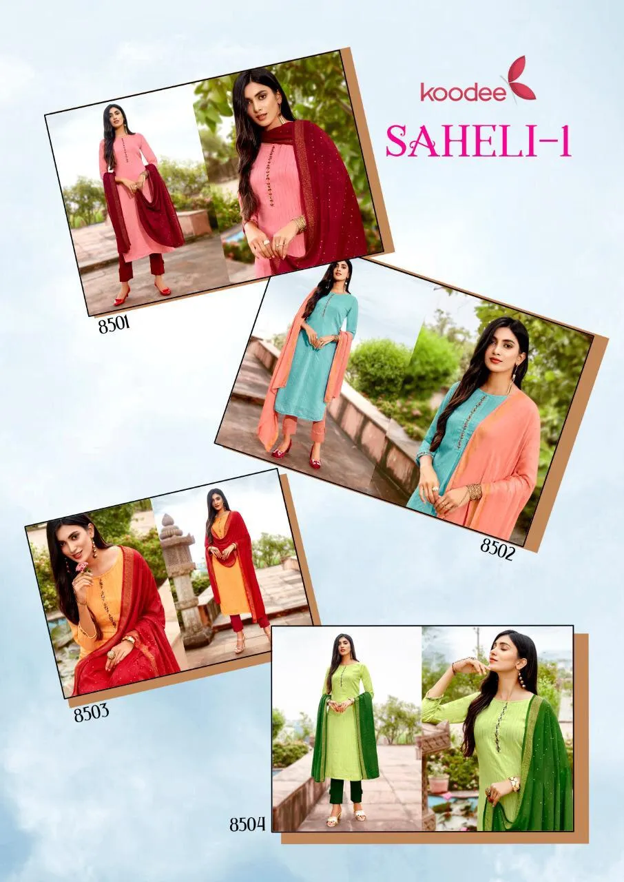 Koodee Saheli Viscose Cotton Daily Wear Kurti Collection