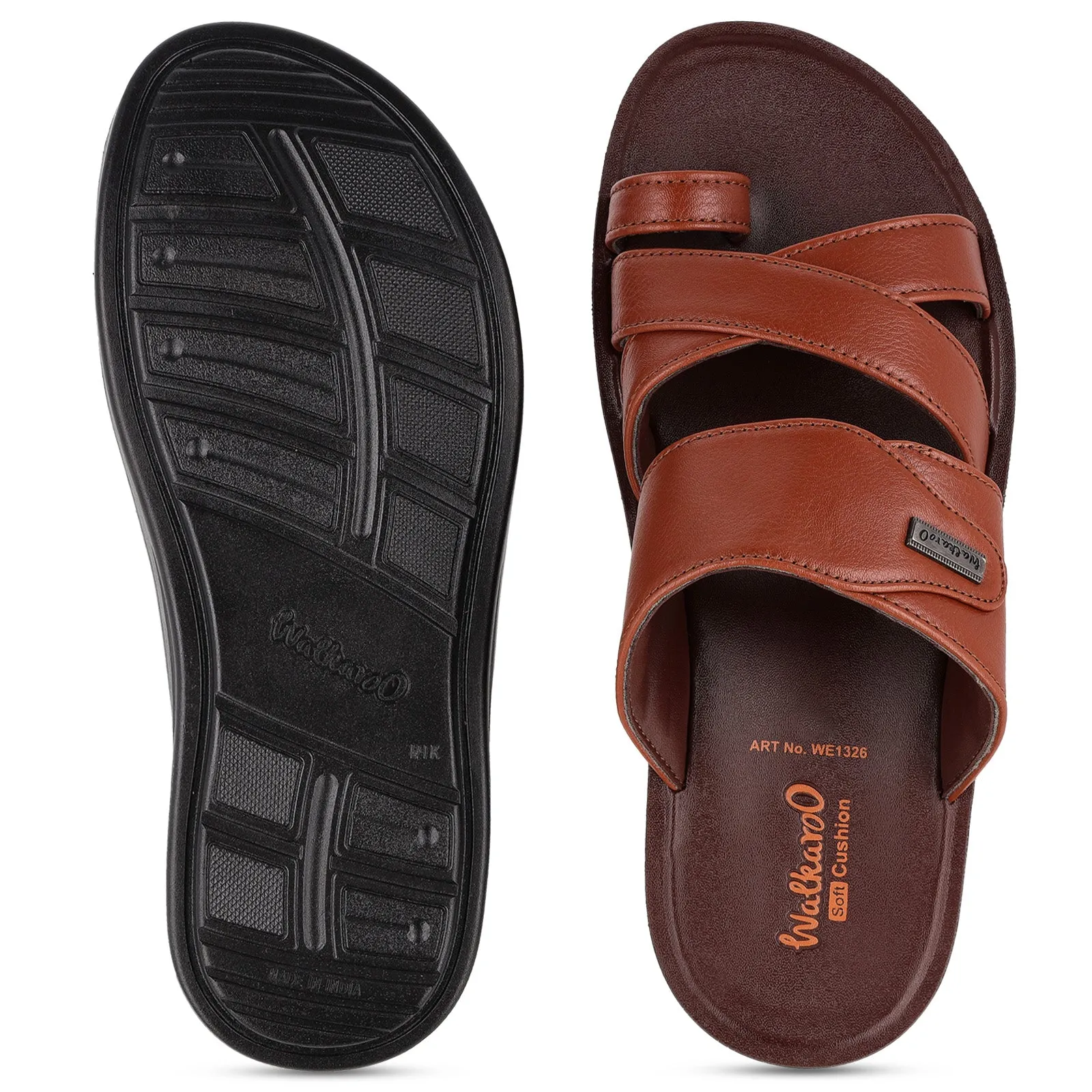 Men's Daily Wear and Office Sandals - WE1326 Bombay Brown
