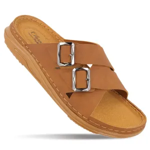 Men's Daily Wear Comfort Sandals - WGP53052 Tan