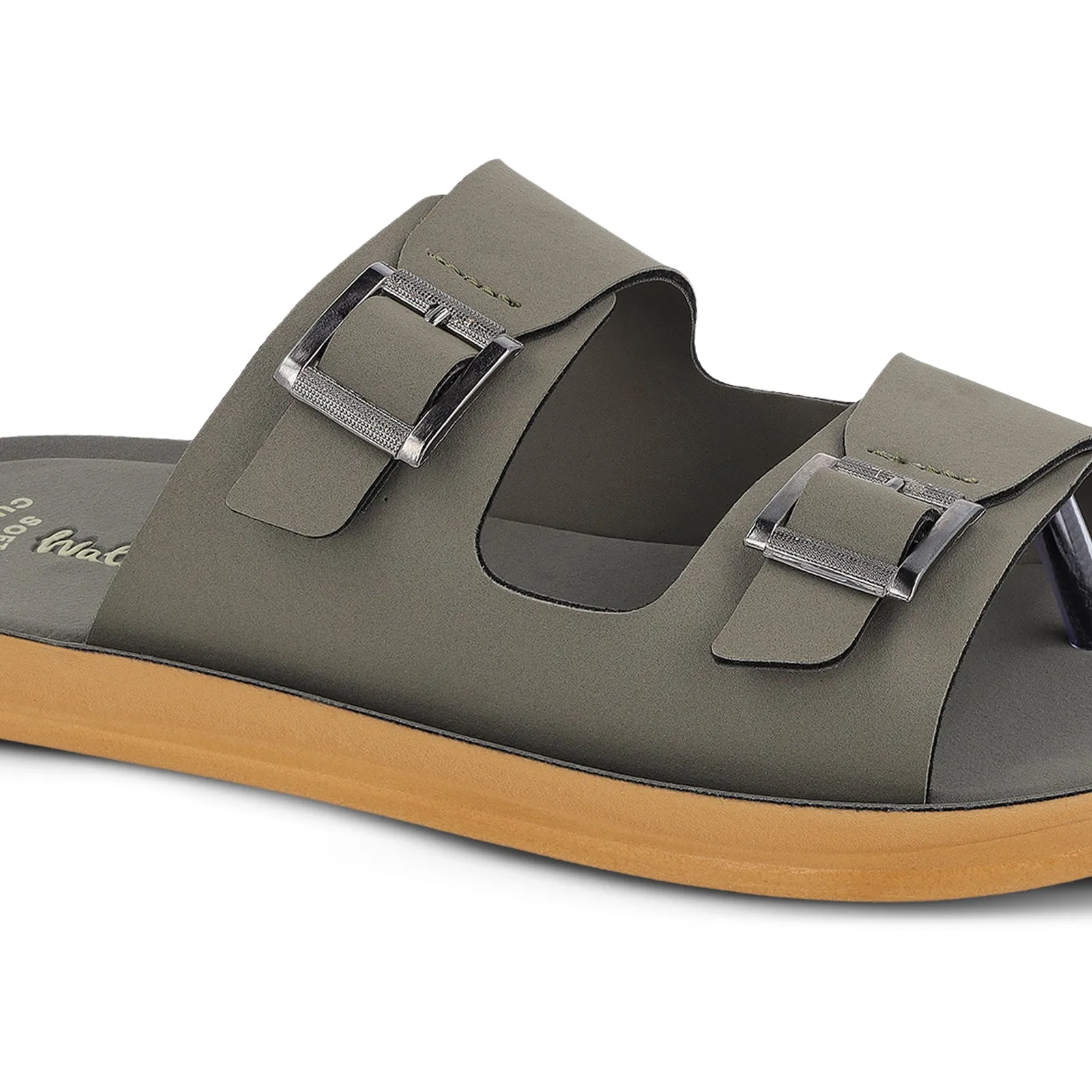 Men's Daily Wear Sandals  - WG5661 Olive