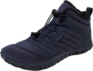 Men's Work Boots Waterproof Hiking Sneakers Fur Lined Ankle Boot Safety Toe Shoes for Women Comfortable Platform Sneakers Lightweight Safety Hike Grounded Footwear