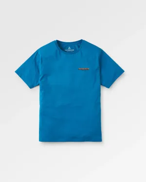 Outdoor Gear Organic Cotton T-Shirt - Azure Blue