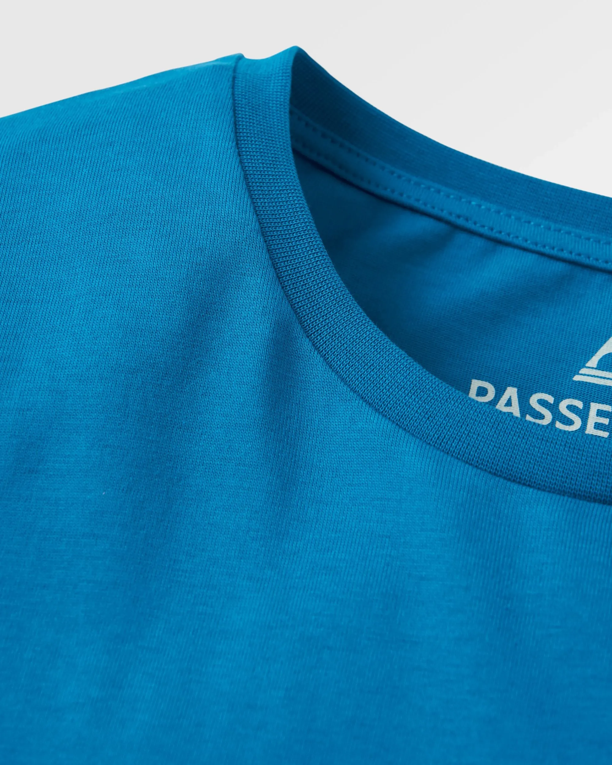 Outdoor Gear Organic Cotton T-Shirt - Azure Blue