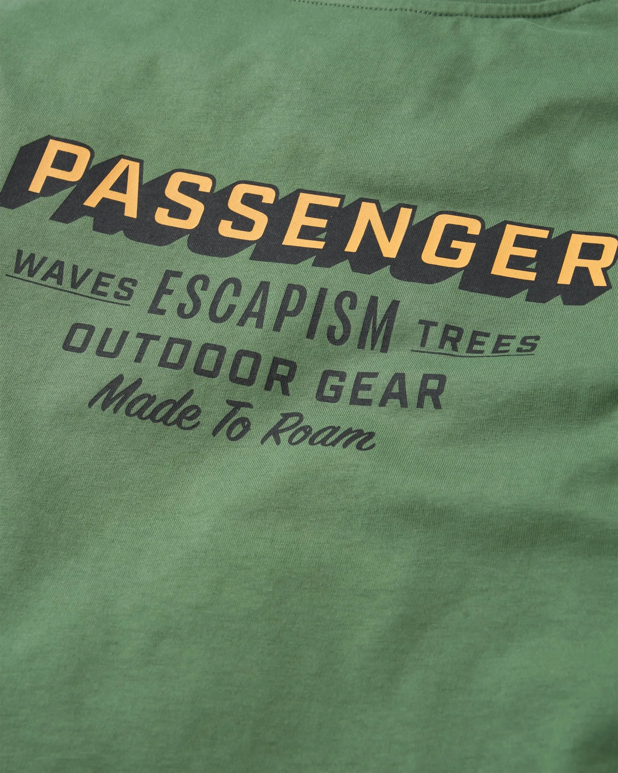 Outdoor Gear Organic Cotton T-Shirt - Wild Green