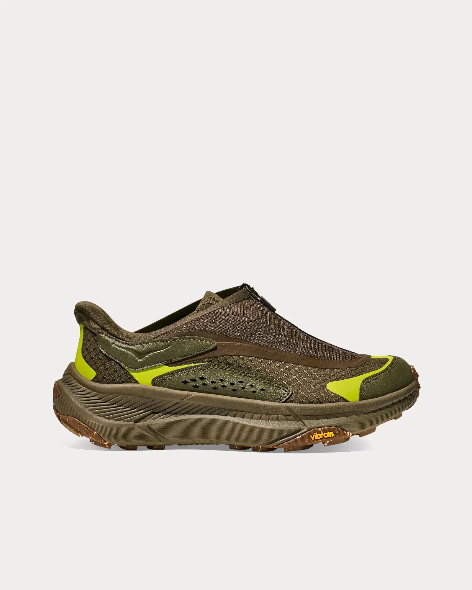 Project Transport Deep Umber / Antique Olive Slip On Sneakers