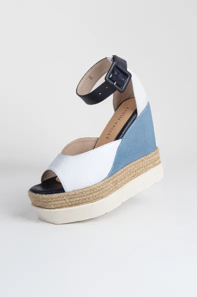 TATI ESPADRILLE SANDAL IN LEATHER