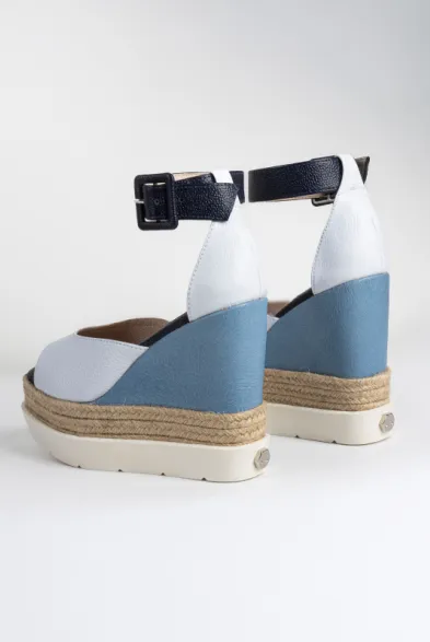 TATI ESPADRILLE SANDAL IN LEATHER