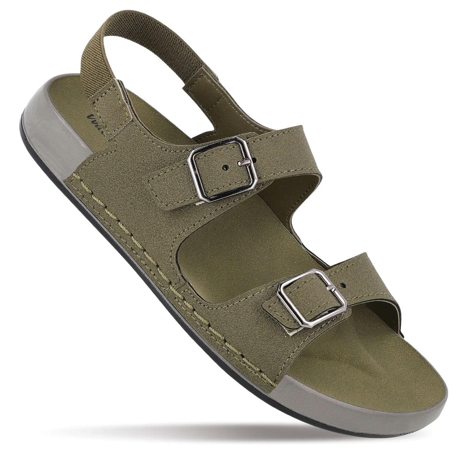 Women's Daily Wear Comfort Sandals - WLP78003 Olive