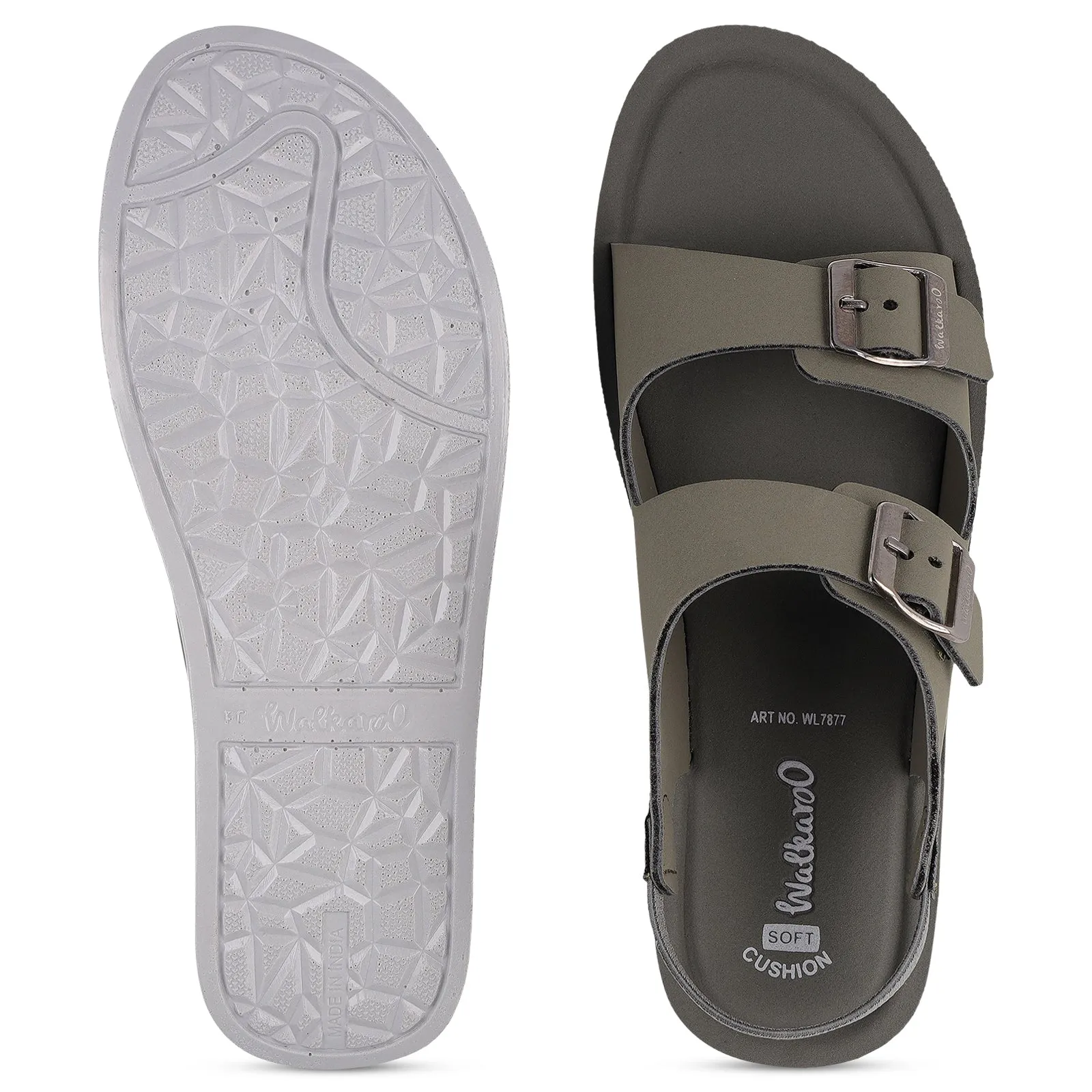 Women's Daily Wear Sandals  - WL7877 Olive